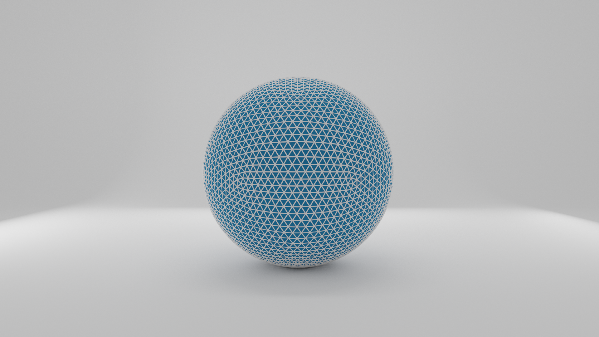 render of icosphere